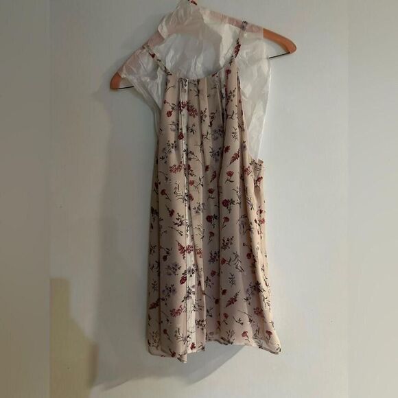 Source Unknown Tops - Unbranded Women's Cream and Red Blouse